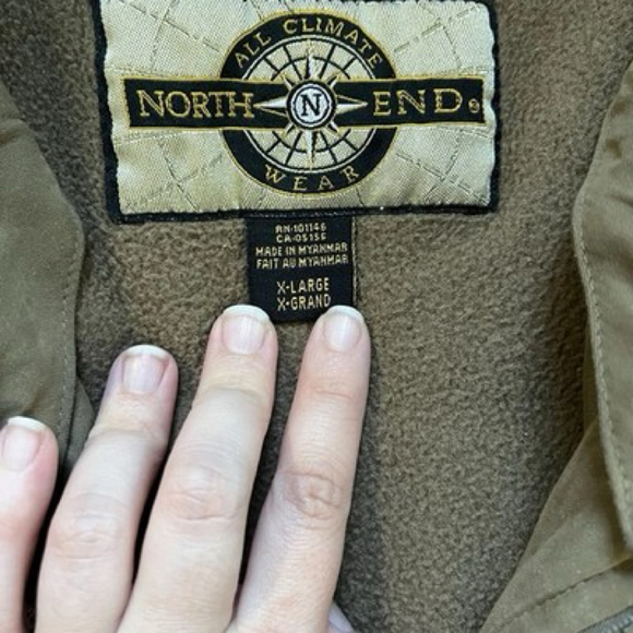 Budweiser North End Utility Quilted Heavy weight Thermal Work Coat Extra Large - Picture 3 of 12